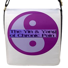 Yin & Yang Of Chronic Pain Flap Closure Messenger Bag (small) by FunWithFibro