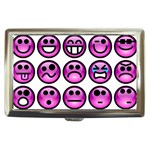 Chronic Pain Emoticons Cigarette Money Case Front