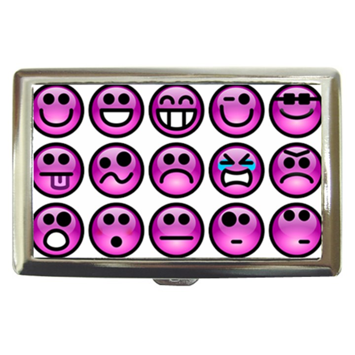 Chronic Pain Emoticons Cigarette Money Case