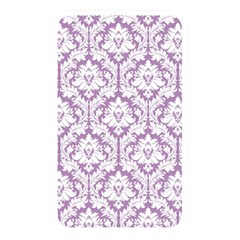 White On Lilac Damask Memory Card Reader (rectangular)