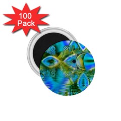 Mystical Spring, Abstract Crystal Renewal 1 75  Button Magnet (100 Pack) by DianeClancy