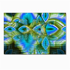 Mystical Spring, Abstract Crystal Renewal Postcards 5  X 7  (10 Pack) by DianeClancy