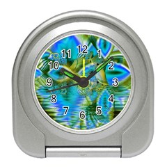 Mystical Spring, Abstract Crystal Renewal Desk Alarm Clock by DianeClancy