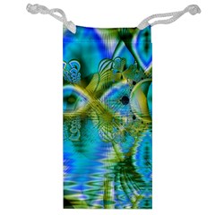 Mystical Spring, Abstract Crystal Renewal Jewelry Bag by DianeClancy