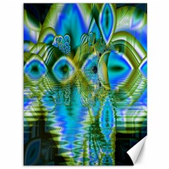 Mystical Spring, Abstract Crystal Renewal Canvas 36  X 48  (unframed) by DianeClancy