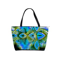 Mystical Spring, Abstract Crystal Renewal Large Shoulder Bag by DianeClancy