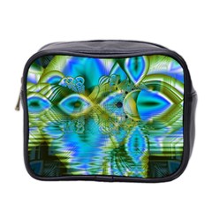 Mystical Spring, Abstract Crystal Renewal Mini Travel Toiletry Bag (two Sides) by DianeClancy