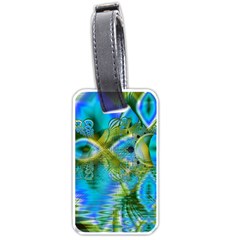 Mystical Spring, Abstract Crystal Renewal Luggage Tag (one Side) by DianeClancy