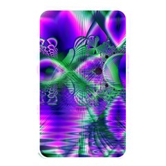 Evening Crystal Primrose, Abstract Night Flowers Memory Card Reader (rectangular) by DianeClancy