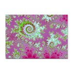 Raspberry Lime Surprise, Abstract Sea Garden  A4 Sticker 100 Pack Front