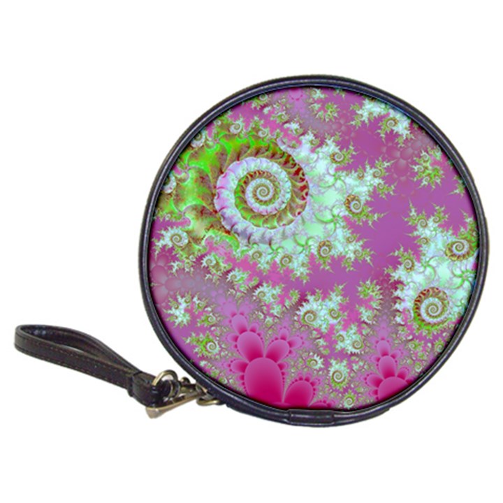 Raspberry Lime Surprise, Abstract Sea Garden  CD Wallet