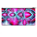 Ruby Red Crystal Palace, Abstract Jewels Pencil Case Back