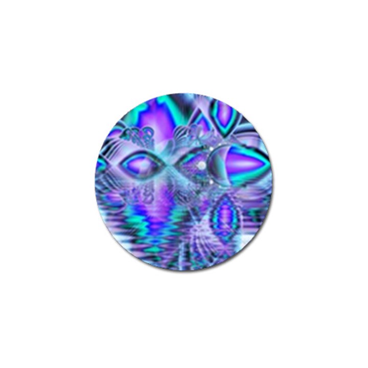 Peacock Crystal Palace Of Dreams, Abstract Golf Ball Marker 4 Pack