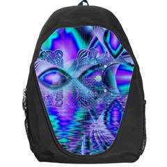 Peacock Crystal Palace Of Dreams, Abstract Backpack Bag by DianeClancy