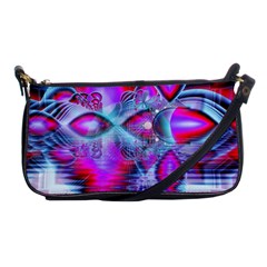 Crystal Northern Lights Palace, Abstract Ice  Evening Bag by DianeClancy