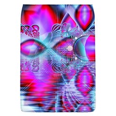 Crystal Northern Lights Palace, Abstract Ice  Removable Flap Cover (large) by DianeClancy