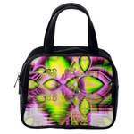 Raspberry Lime Mystical Magical Lake, Abstract  Classic Handbag (One Side) Front