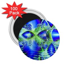 Irish Dream Under Abstract Cobalt Blue Skies 2 25  Button Magnet (100 Pack) by DianeClancy