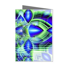 Irish Dream Under Abstract Cobalt Blue Skies Mini Greeting Card (8 Pack) by DianeClancy