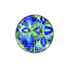 Irish Dream Under Abstract Cobalt Blue Skies Golf Ball Marker (for Hat Clip) by DianeClancy