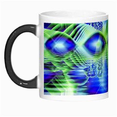 Irish Dream Under Abstract Cobalt Blue Skies Morph Mug by DianeClancy