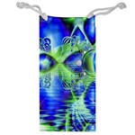 Irish Dream Under Abstract Cobalt Blue Skies Jewelry Bag Front