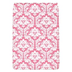 White On Soft Pink Damask Removable Flap Cover (small) by Zandiepants