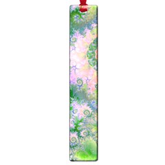 Rose Apple Green Dreams, Abstract Water Garden Large Bookmark by DianeClancy