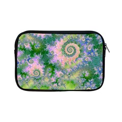 Rose Apple Green Dreams, Abstract Water Garden Apple Ipad Mini Zippered Sleeve by DianeClancy