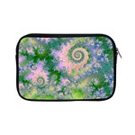 Rose Apple Green Dreams, Abstract Water Garden Apple iPad Mini Zippered Sleeve Front