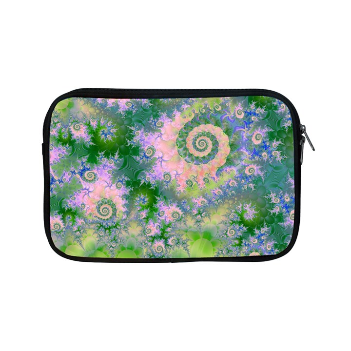 Rose Apple Green Dreams, Abstract Water Garden Apple iPad Mini Zippered Sleeve