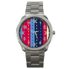 Giraffentapete Sport Metal Watch by Siebenhuehner