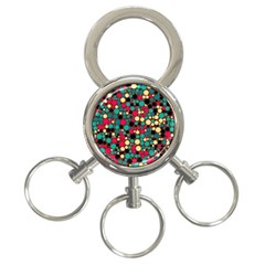 Retro 3-ring Key Chain by Siebenhuehner