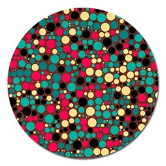 Retro Magnet 5  (round) by Siebenhuehner