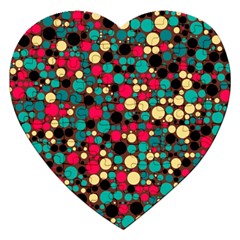 Retro Jigsaw Puzzle (heart) by Siebenhuehner