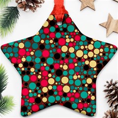 Retro Star Ornament (two Sides)