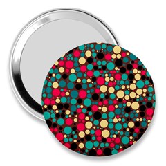 Retro 3  Handbag Mirror by Siebenhuehner