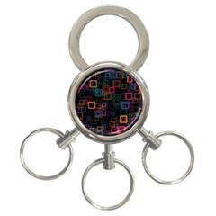 Retro 3-ring Key Chain by Siebenhuehner