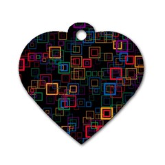 Retro Dog Tag Heart (two Sided) by Siebenhuehner