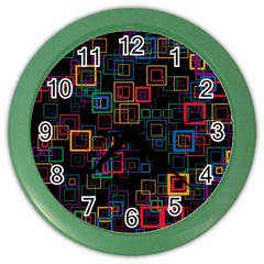 Retro Wall Clock (color) by Siebenhuehner