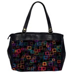 Retro Oversize Office Handbag (Two Sides) Back