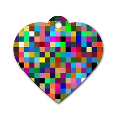 Tapete4 Dog Tag Heart (two Sided) by Siebenhuehner