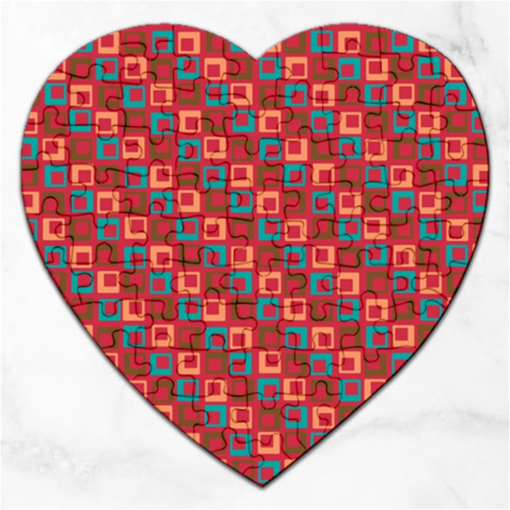 Retro Jigsaw Puzzle (Heart)