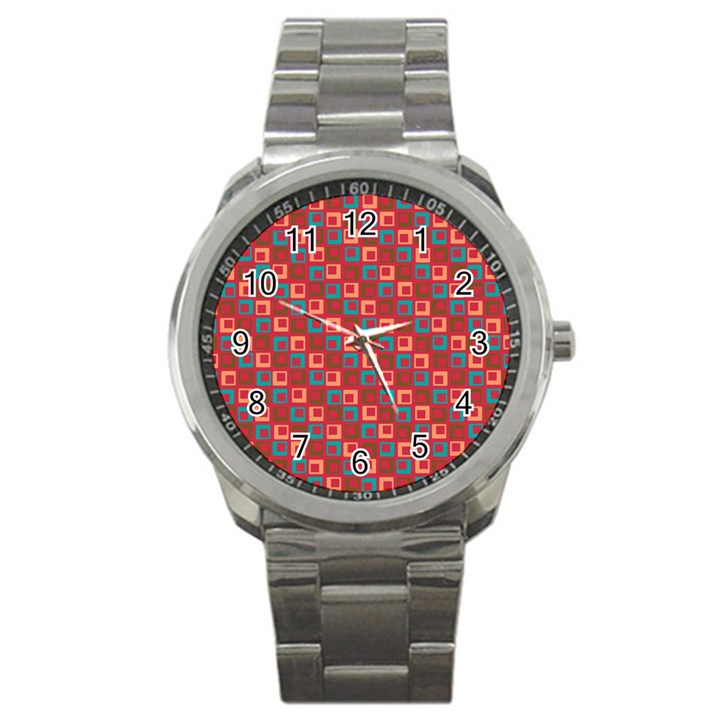 Retro Sport Metal Watch