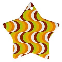 Retro Star Ornament (two Sides)