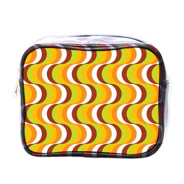 Retro Mini Travel Toiletry Bag (One Side)