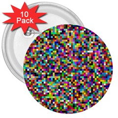 Color 3  Button (10 Pack) by Siebenhuehner