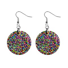 Color Mini Button Earrings by Siebenhuehner