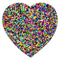 Color Jigsaw Puzzle (heart) by Siebenhuehner