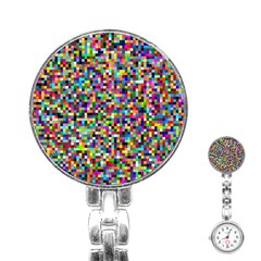 Color Stainless Steel Nurses Watch by Siebenhuehner